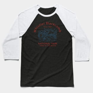 Whistler Blackcomb Baseball T-Shirt